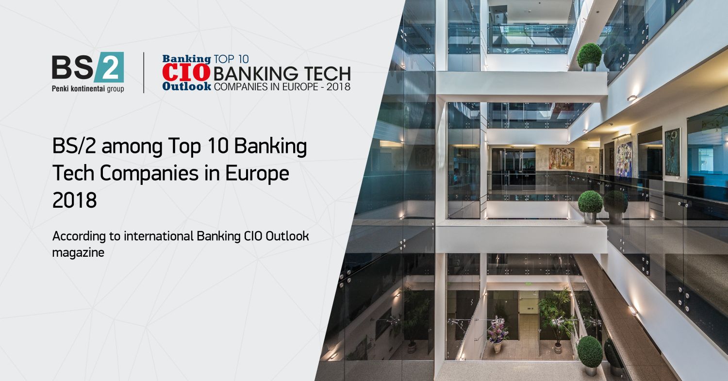 BS/2 in ТОР 10 Banking Tech Companies in Europe BS/2